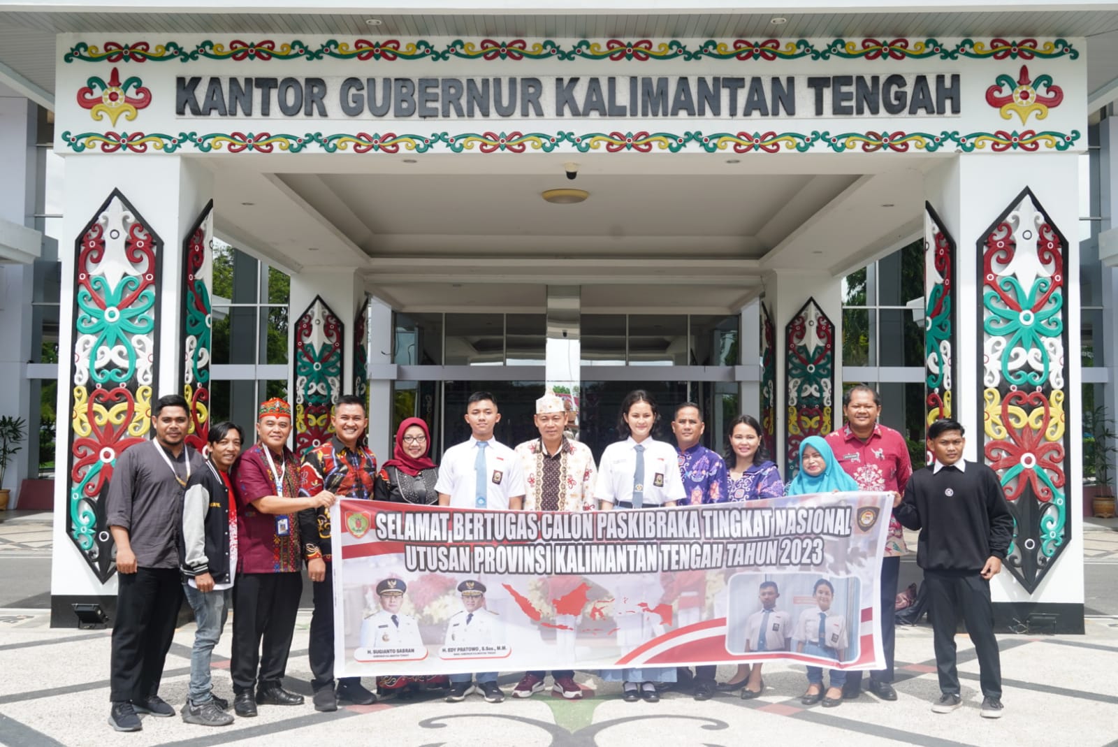Sahli Yuas Elko Berharap Capaska yang Bertugas di Tingkat Nasional Bisa Bawa Nama Baik Provinsi Kalteng