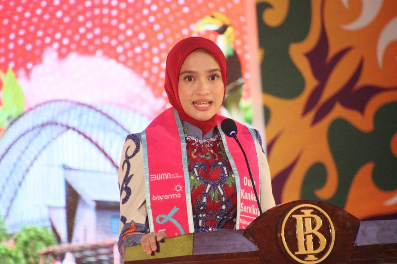 Ketua TP PKK Prov. Kalteng Selaku Ketua Dekranasda Ivo Sugianto Sabran Berharap UMKM Lokal Dapat Tumbuh dan Berkembang, Bahkan Dapat Tembus Pasar Ekspor