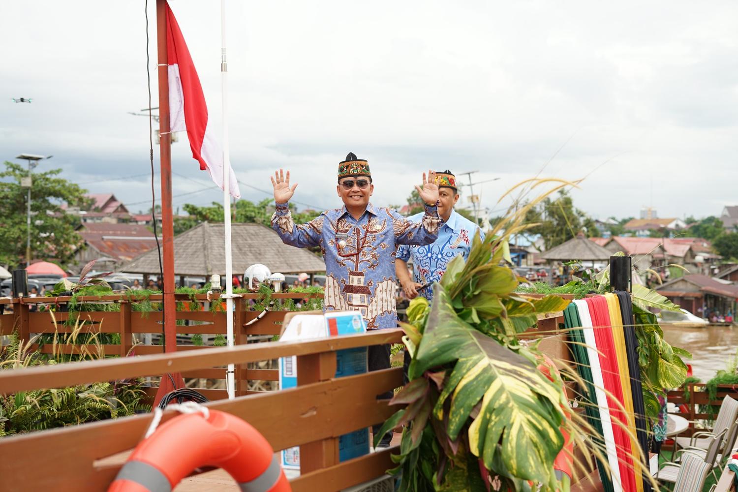 Disbudpar Kalteng Optimalkan Pengelolaan Kapal Susur Sungai