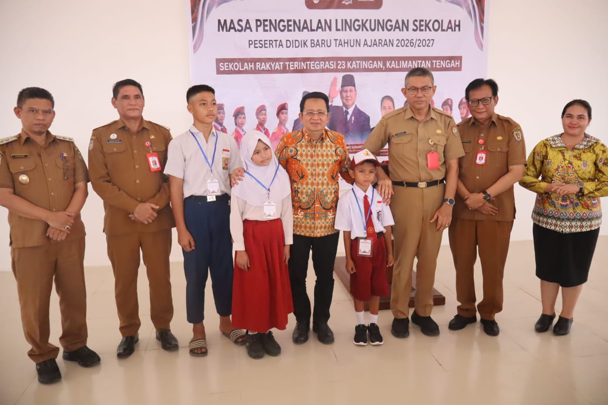 Asisten Perekonomian dan Pembangunan Buka MPLS Sekolah Rakyat Terintegrasi 23 Katingan