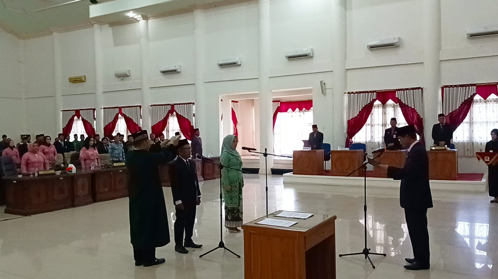 Dua PAW Anggota DPRD Barsel Dari PKB Resmi Dilantik
