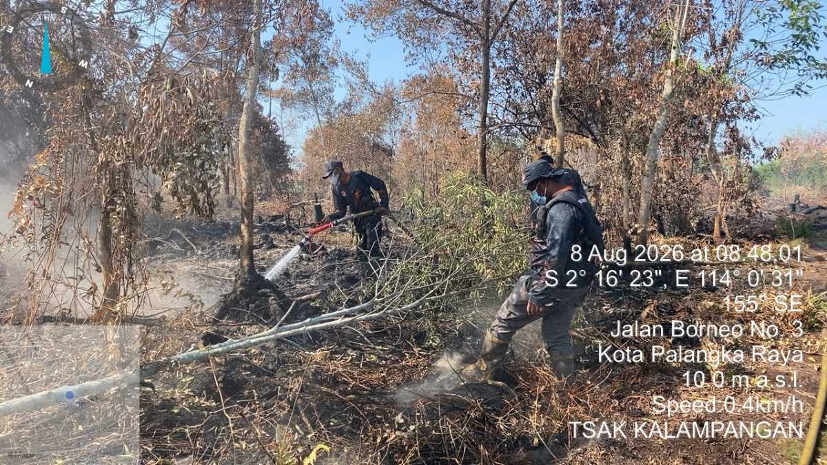 Penanganan Karhutla di Kalteng Terus Diperkuat