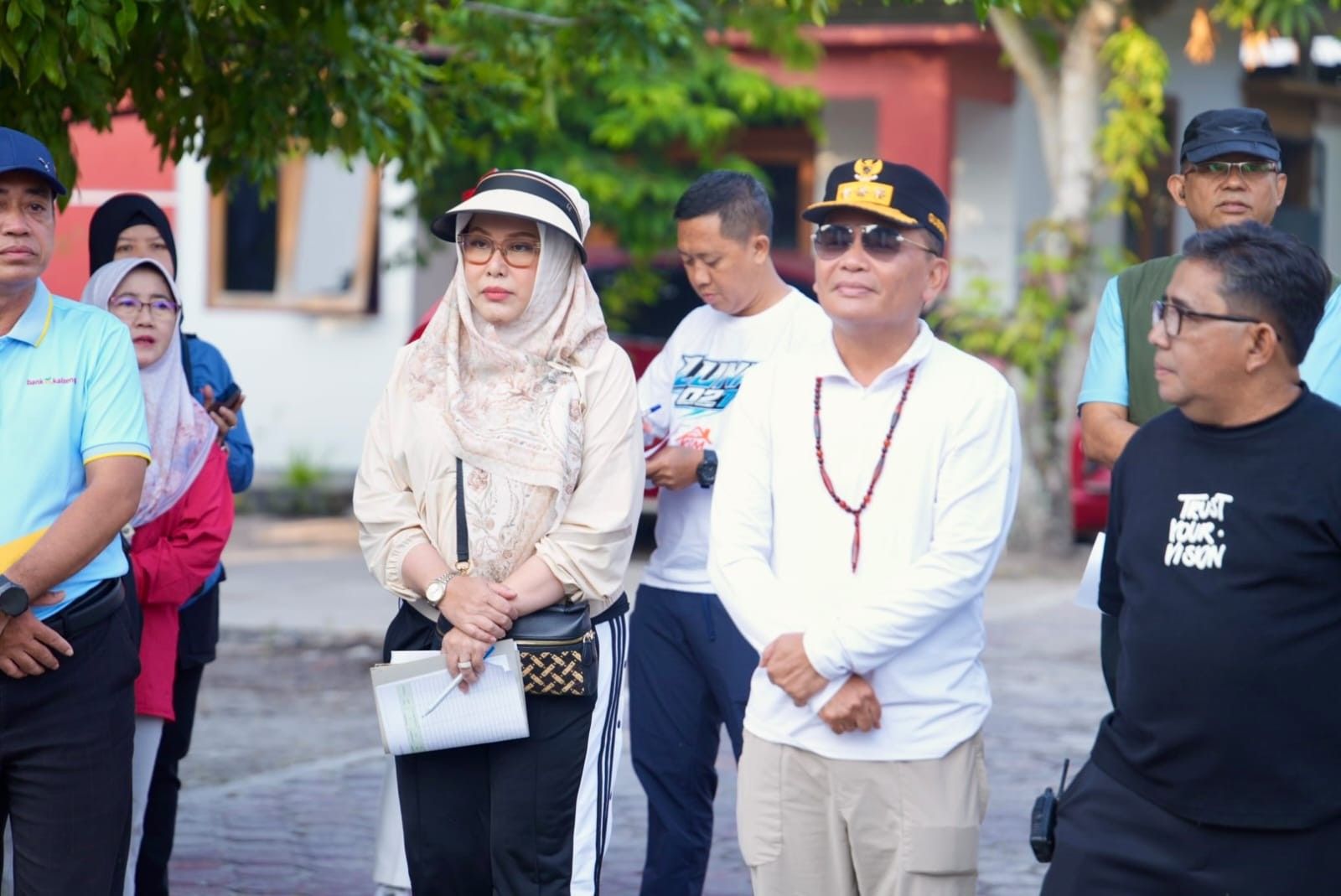 Gubernur Agustiar Sabran Hadiri Jalan Sehat dan Senam Bersama