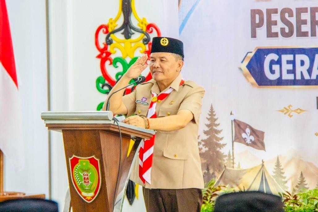 Gubernur Agustiar Sabran Lepas Kontingen Kwarda Kalteng ke Jamnas XII 2026