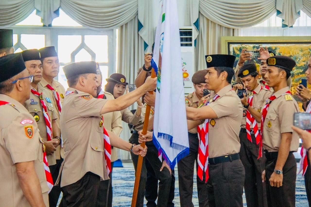 Gubernur Agustiar Sabran Lepas Kontingen Kwarda Kalteng ke Jamnas XII 2026