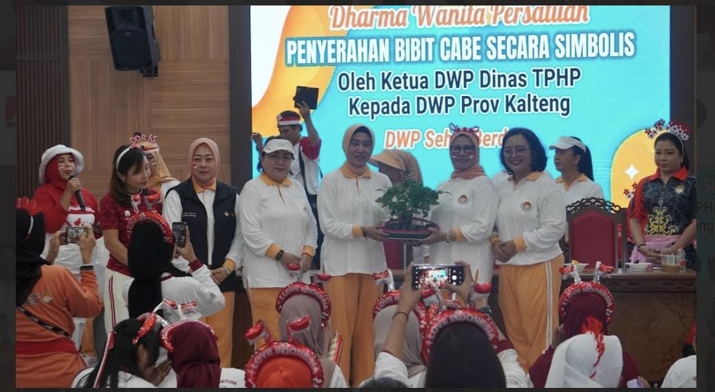DWP dan TPHP Kalteng Dorong Pemanfaatan Bibit Cabai di Momentum HUT RI