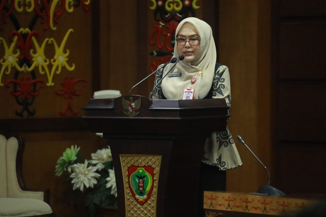 Asisten Ekobang Kalteng Anang Dirjo Buka Rakor PPID 2026