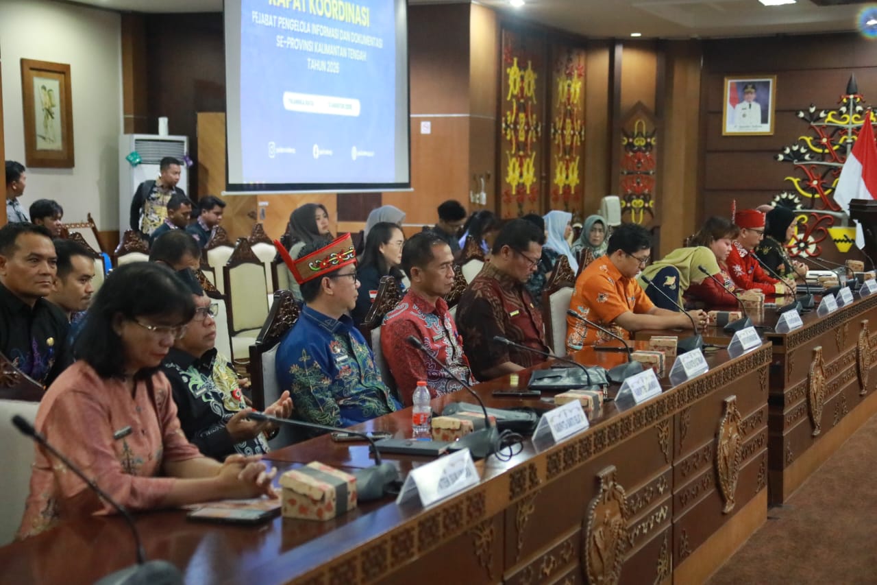 Rakor PPID se-Kalteng Tahun 2026 Perkuat Keterbukaan Informasi