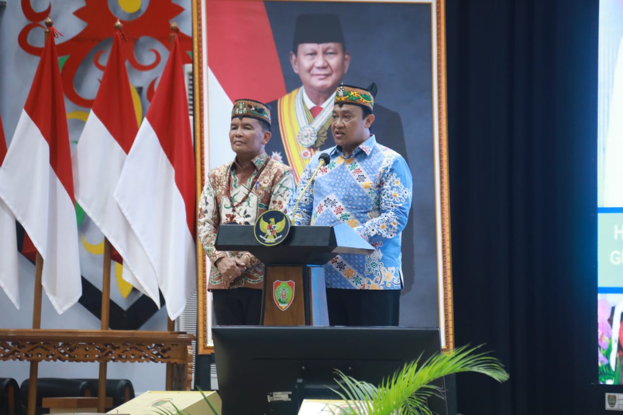 Gubernur Agustiar Sabran dan Wagub Edy Pratowo Sambut Kajati Kalteng Hendrizal Husin