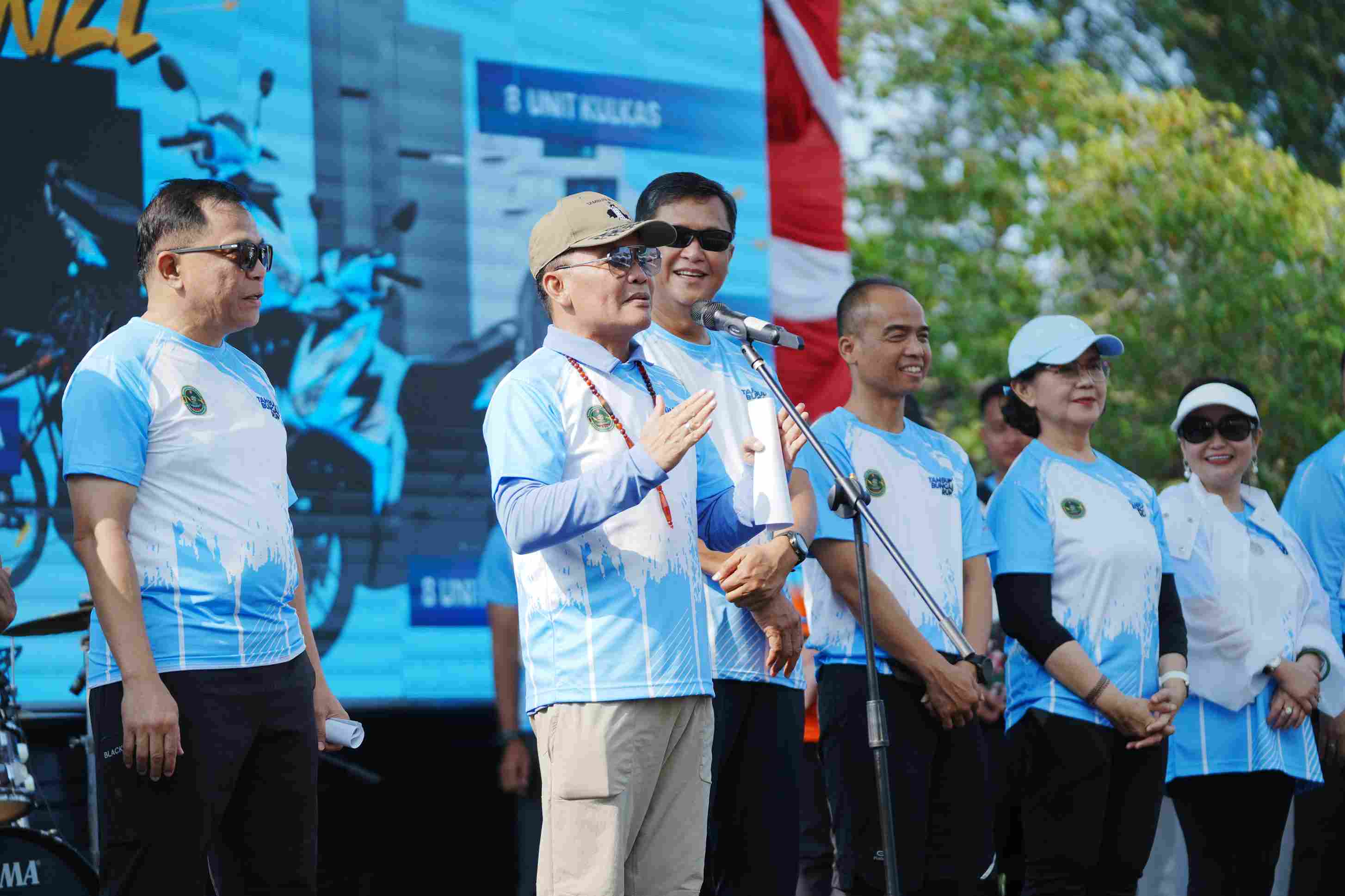 Gubernur Agustiar Sabran Hadiri Tambun Bungai Run HUT Ke-1 Kodam XXII