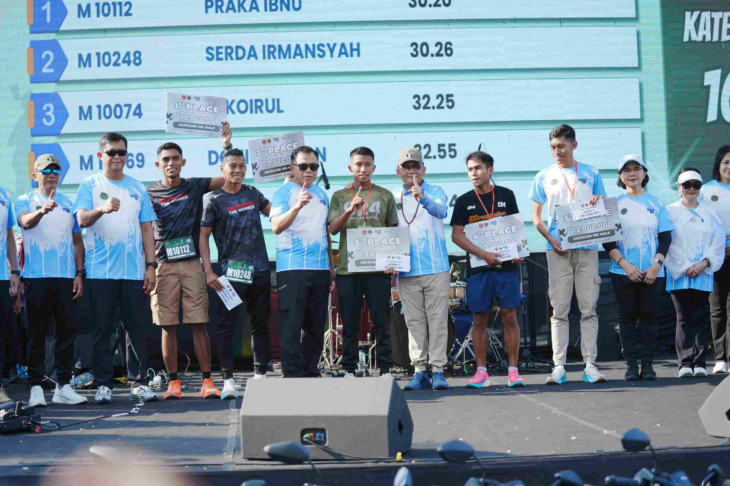 Gubernur Agustiar Sabran Hadiri Tambun Bungai Run HUT Ke-1 Kodam XXII