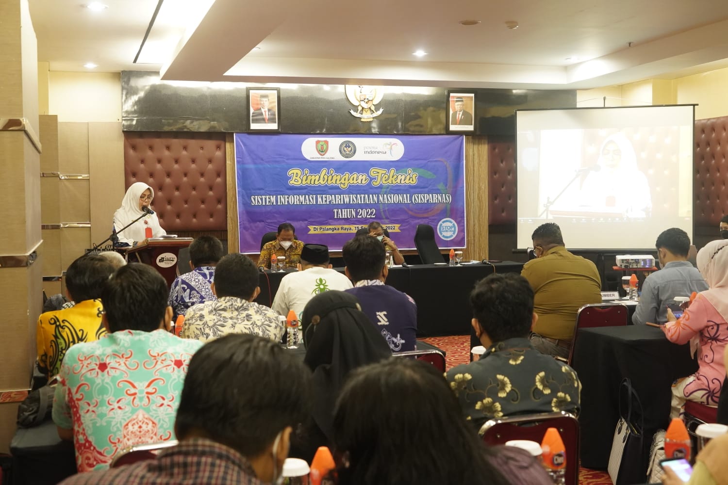 Bimbingan Teknis Sistem Informasi Kepariwisataan Nasional Tahun 2022