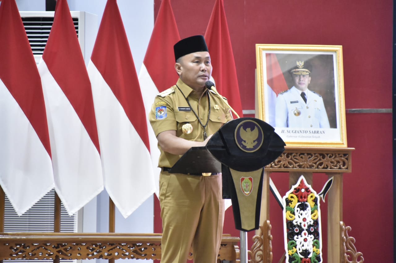 Gubernur Sugianto Sabran Sampaikan Arahan Terkait Pengendalian Inflasi