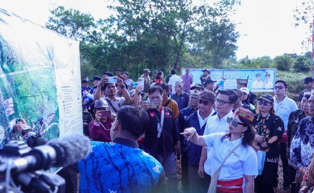 Pembangunan Sekolah Garuda, Wamendiktisaintek Stella Christie Tinjau Lokasi