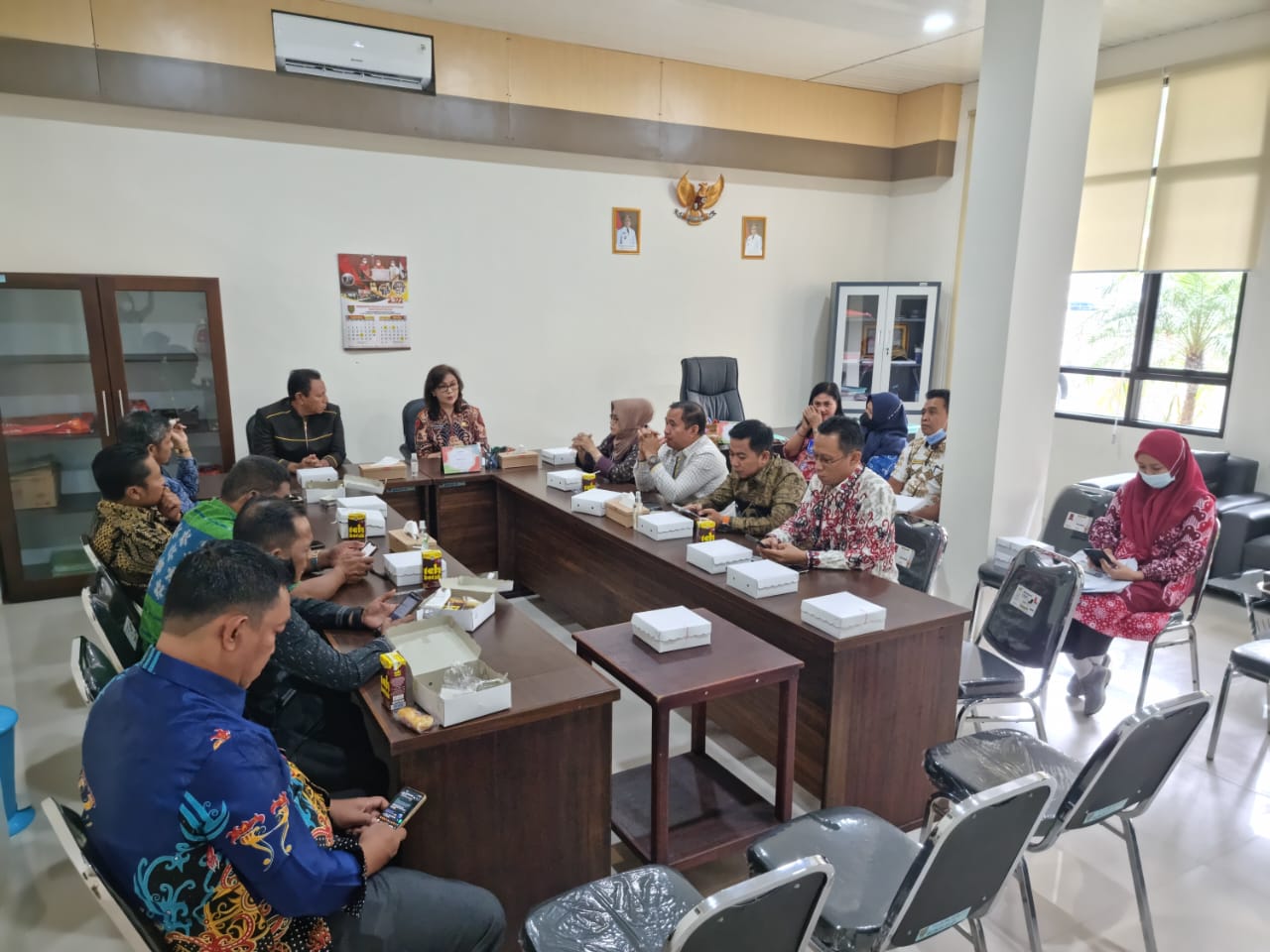 Kepala Dinas DP3APPKB Prov. Kalteng Terima Kunker Pimpinan Dan Anggota DPRD Kab. Kotim
