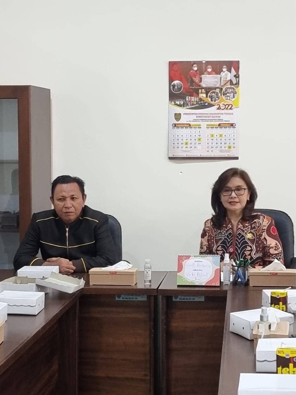 Kepala Dinas DP3APPKB Prov. Kalteng Terima Kunker Pimpinan Dan Anggota DPRD Kab. Kotim