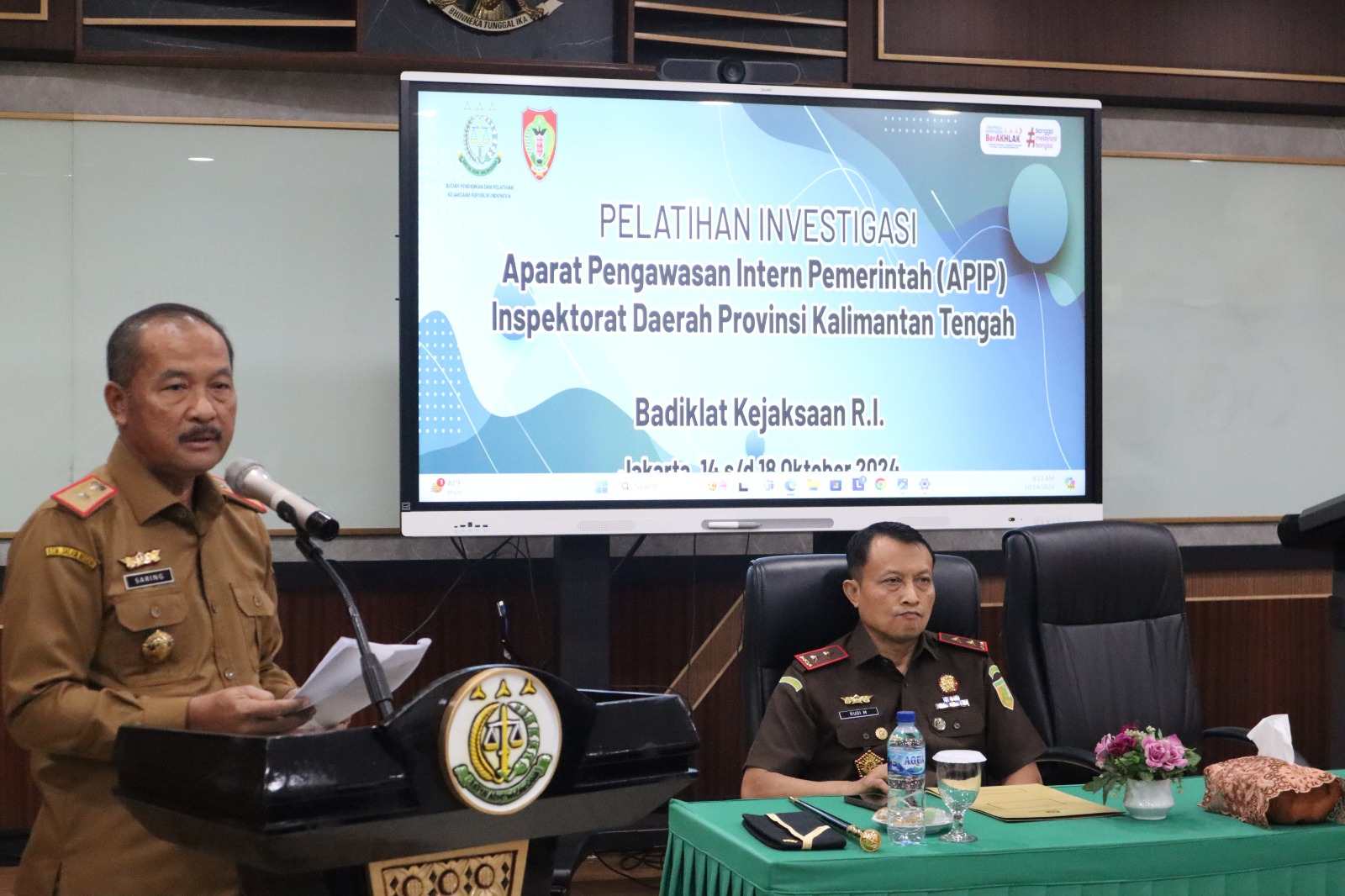 Inspektorat Daerah Prov. Kalteng Jalin Kerja Sama dengan Bandiklat Kejaksaan RI