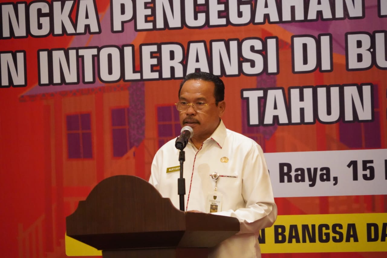 Sekda Prov. Kalteng Nuryakin Buka Kegiatan Dialog Interaktif