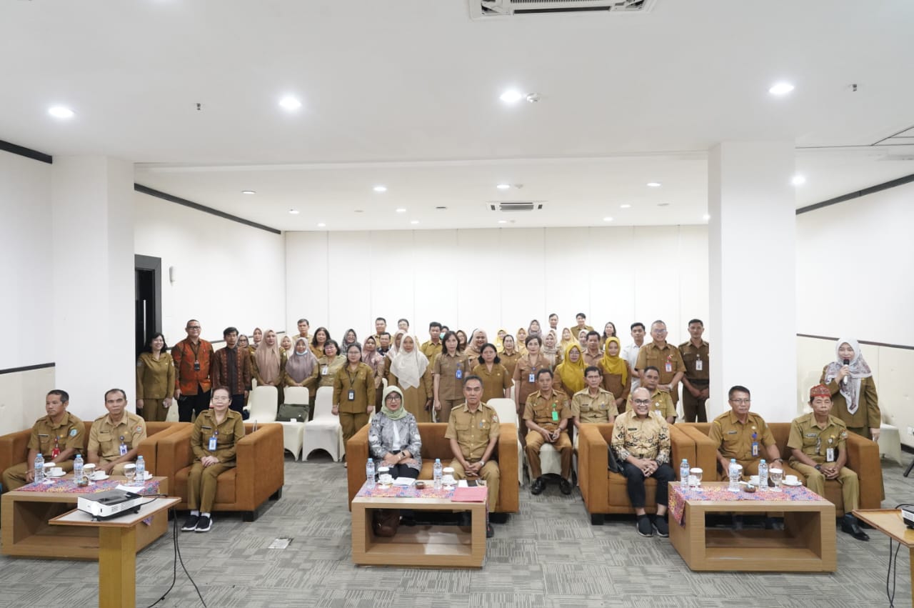 Pemprov Kalteng Gelar Rakor Evaluasi Program Perpustakaan dan Kearsipan