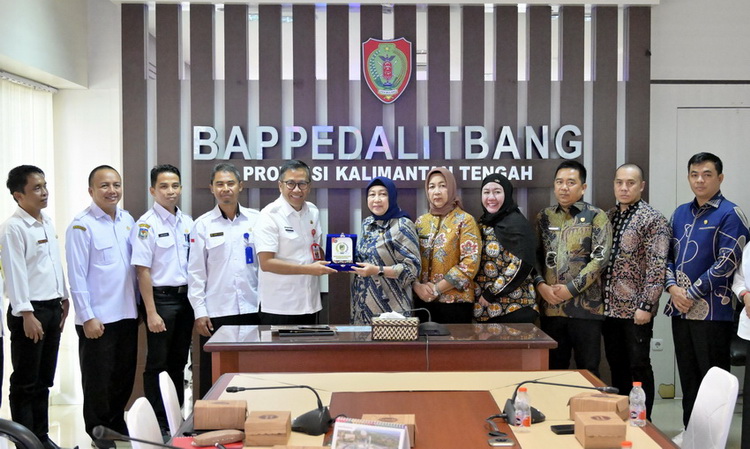 Bapperida Prov. Kalteng Terima Kunjungan Kerja Anggota Komisi III DPRD Kabupaten Barito Utara