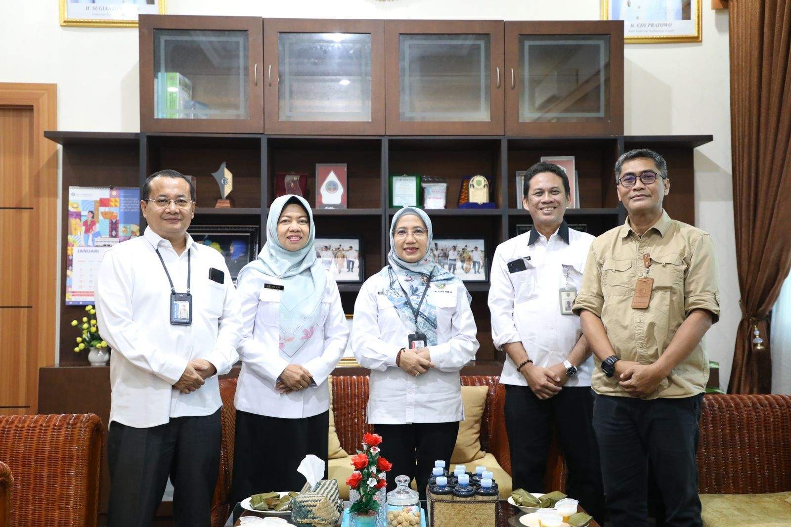 Kadis TPHP Prov. Kalteng Terima Kunjungan Perwakilan Balai Perhutanan Sosial dan Kemitraan Lingkungan