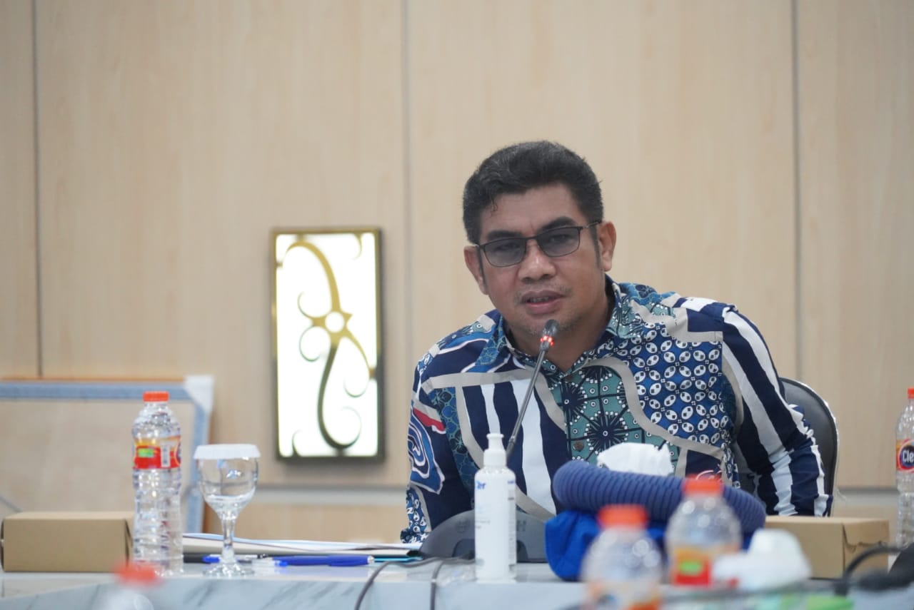 Kadiskominfosantik Prov. Kalteng Agus Siswadi Terima Audensi Kemenko Polhukam RI