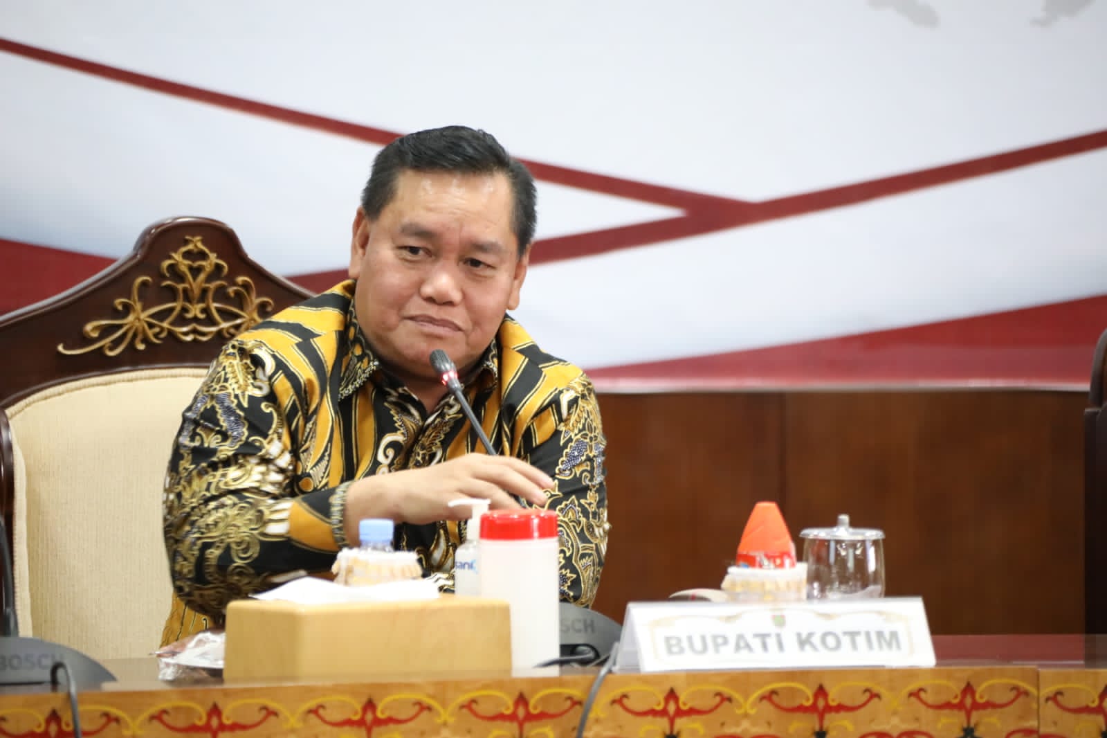 Sekda Prov. Kalteng Pimpin Rakor Persiapan Pekan Olahraga Provinsi XII Kalteng Tahun 2023