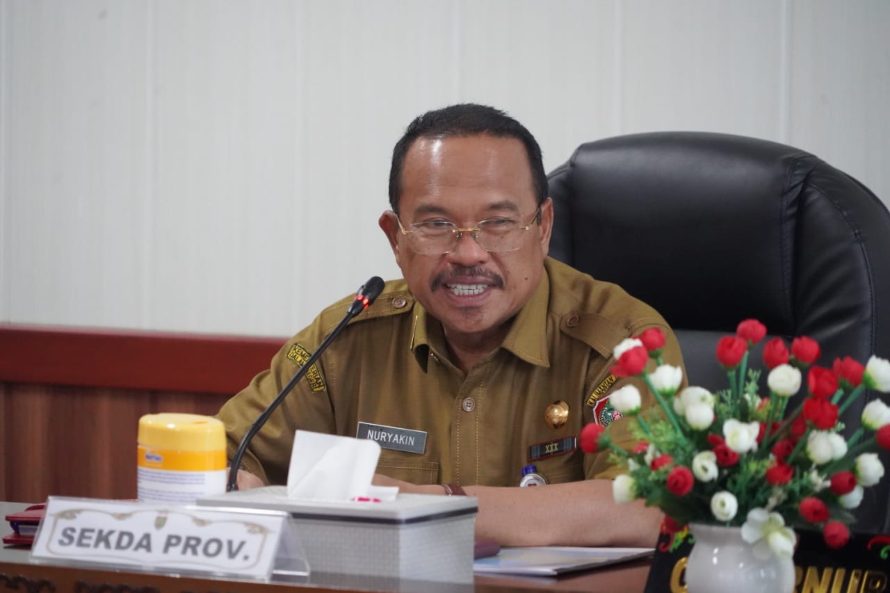 Sekda Prov. Kalteng Pimpin Rapat Ekspose Pembangunan Kelistrikan di Kalteng