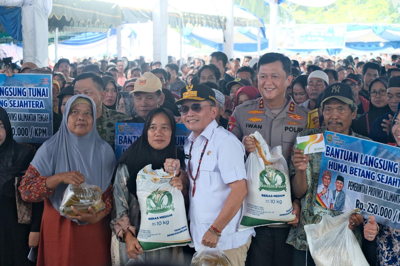 Jelang Idulfitri dan Nyepi, Pemprov Kalteng Distribusikan Bantuan Sosial ke 14 Kabupaten/Kota
