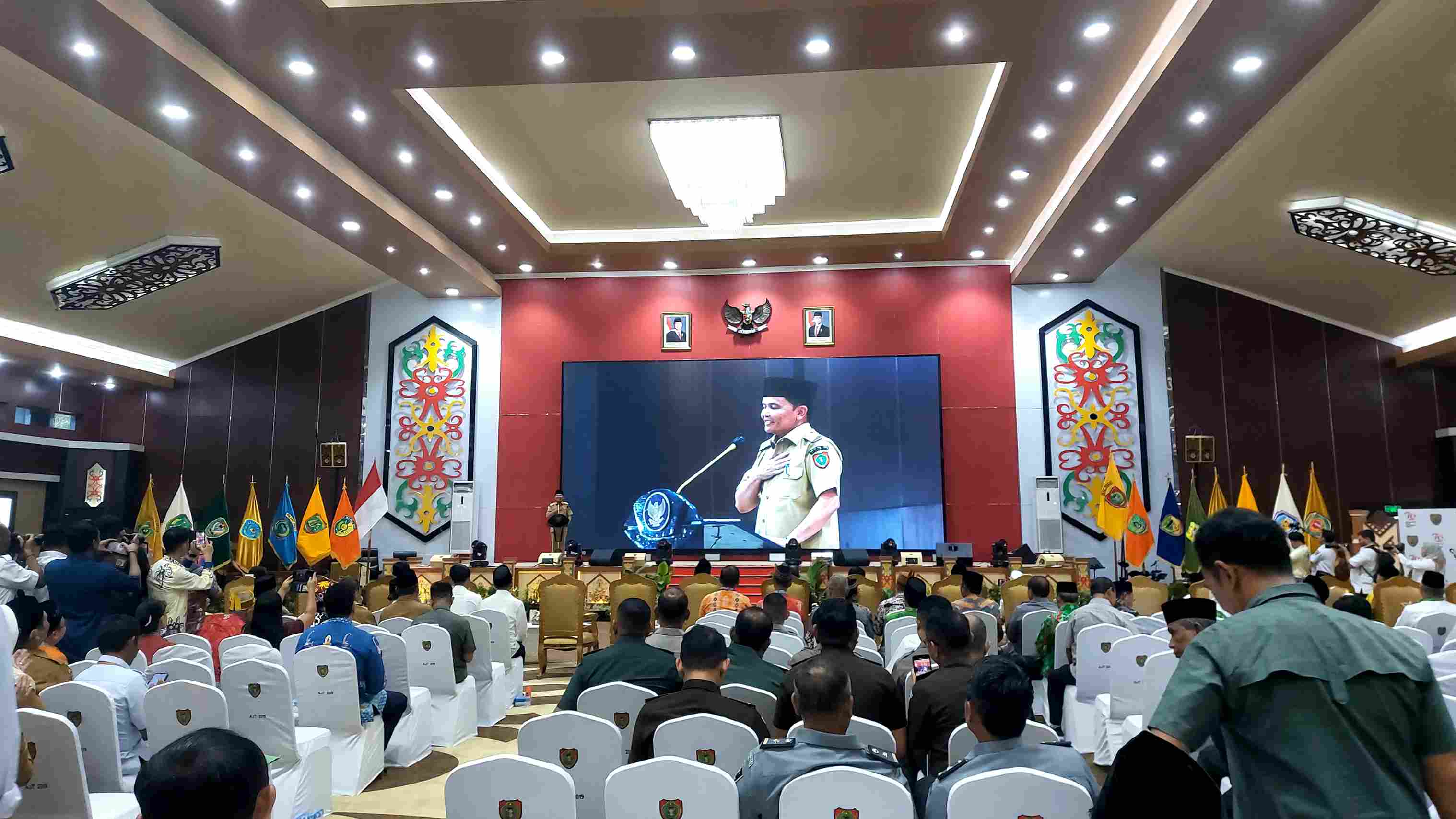 Kepala Badan Kesbangpol Prov. Kalteng Hadiri Halalbihalal Kebangsaan