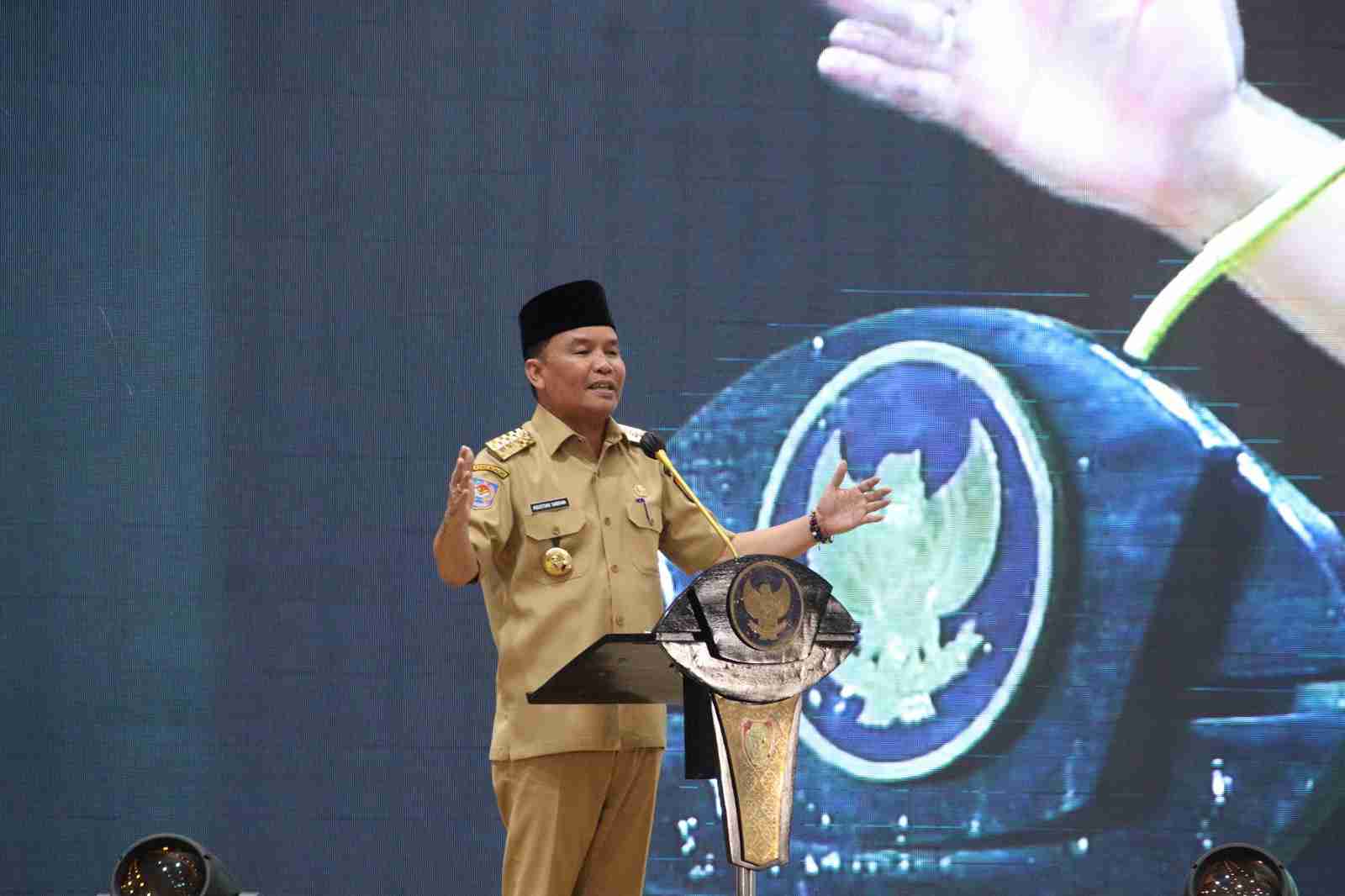 Kepala BKD Prov. Kalteng Lisda Arriyana Hadiri Halalbihalal Kebangsaan