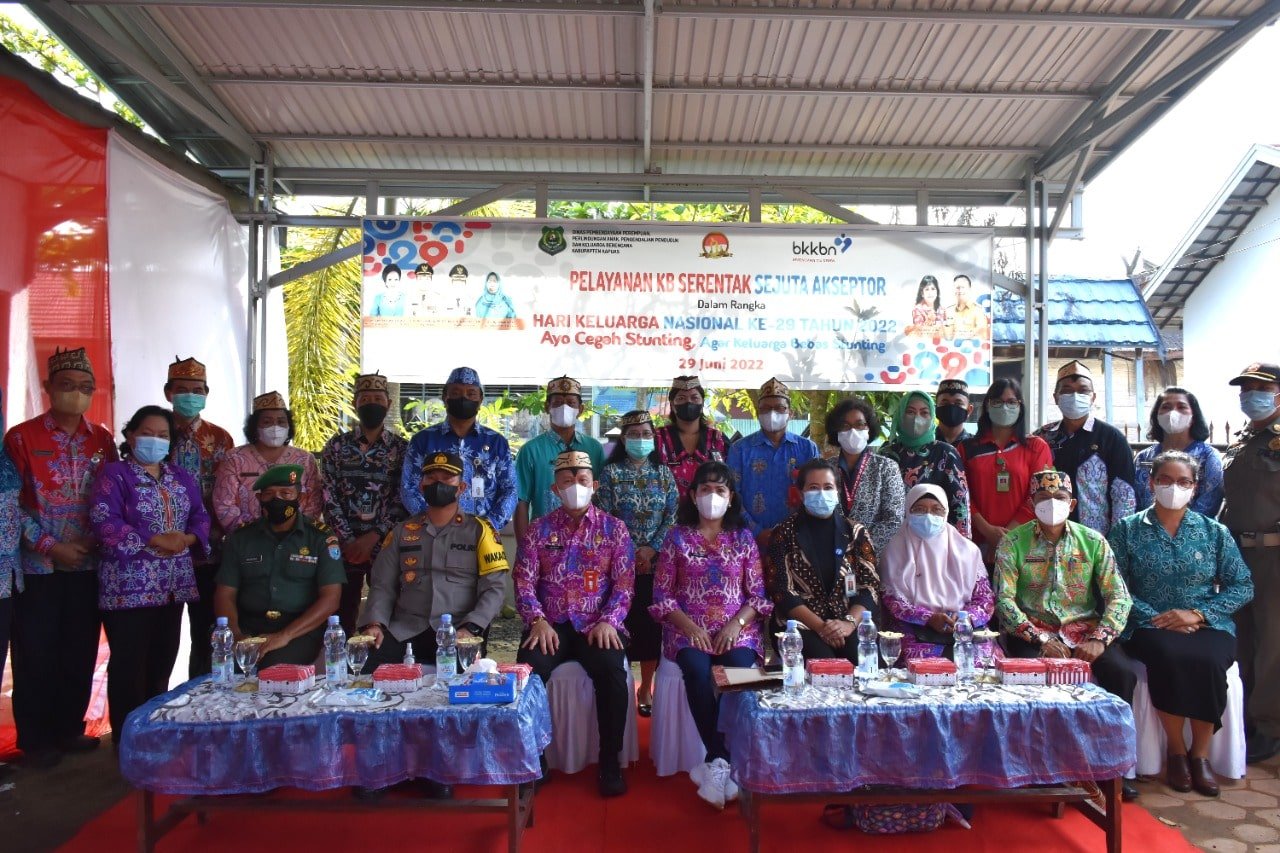 Pelayanan KB Serentak Sejuta Akseptor Dalam Rangka Hari Keluarga Nasional ke-29 Tahun 2022
