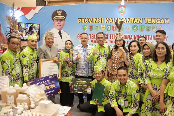 Provinsi Kalteng Raih Peringkat Nasional Untuk Kategori Lomba Teknologi Tepat Guna Unggulan