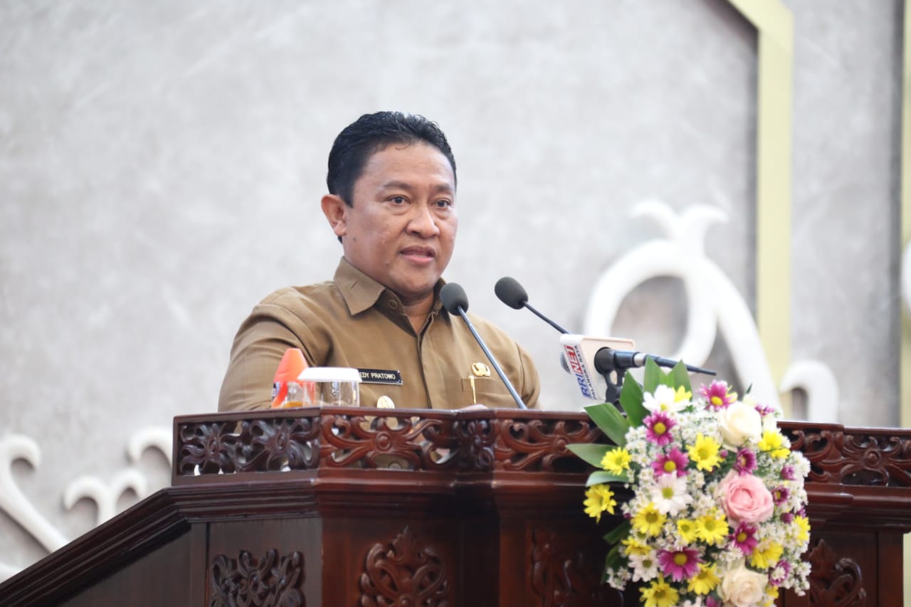 Wagub Edy Pratowo Hadiri Rapat Paripurna ke -9 Masa Persidangan II Tahun Sidang 2024 DPRD Prov. Kalteng