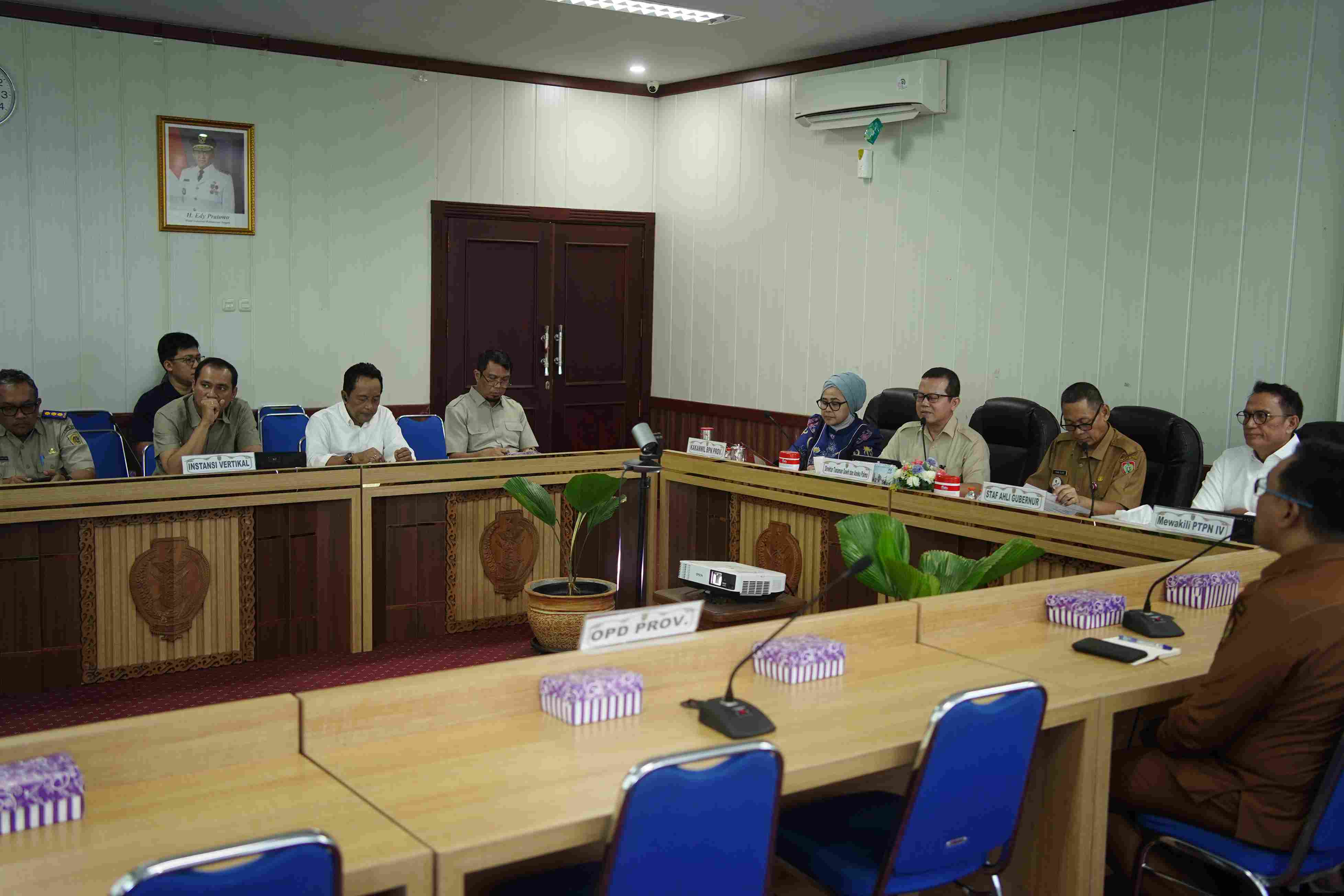 Rakor Ground Check Teknis Program Ekstensifikasi Digelar Pemprov Kalteng