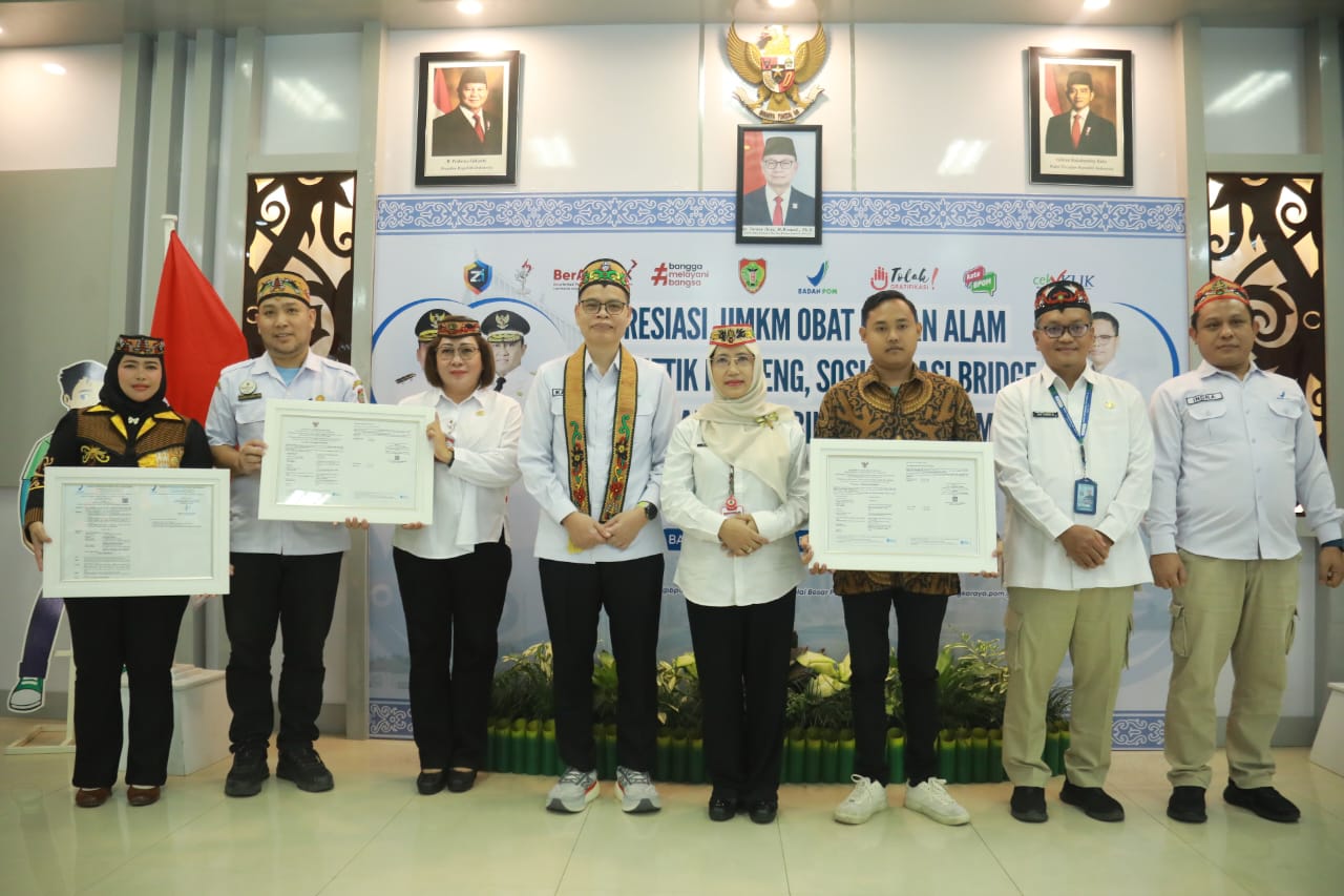 Pengembangan Industri Obat Bahan Alam Terus Diperkuat Pemprov Kalteng