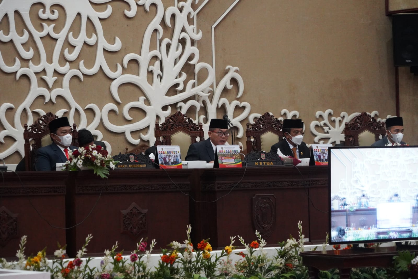 Wagub Kalteng Hadiri Secara Virtual Sidang Tahunan MPR RI
