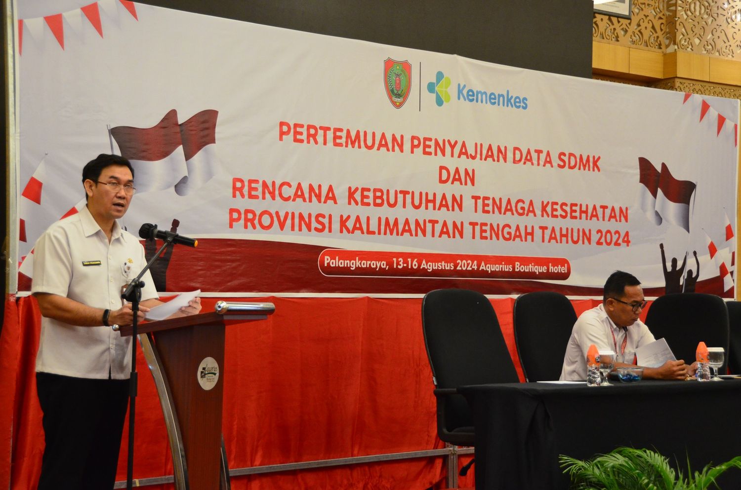 Dinkes Prov. Kalteng Gelar Pertemuan Penyajian Data SDMK dan Rencana Kebutuhan Tenaga Kesehatan