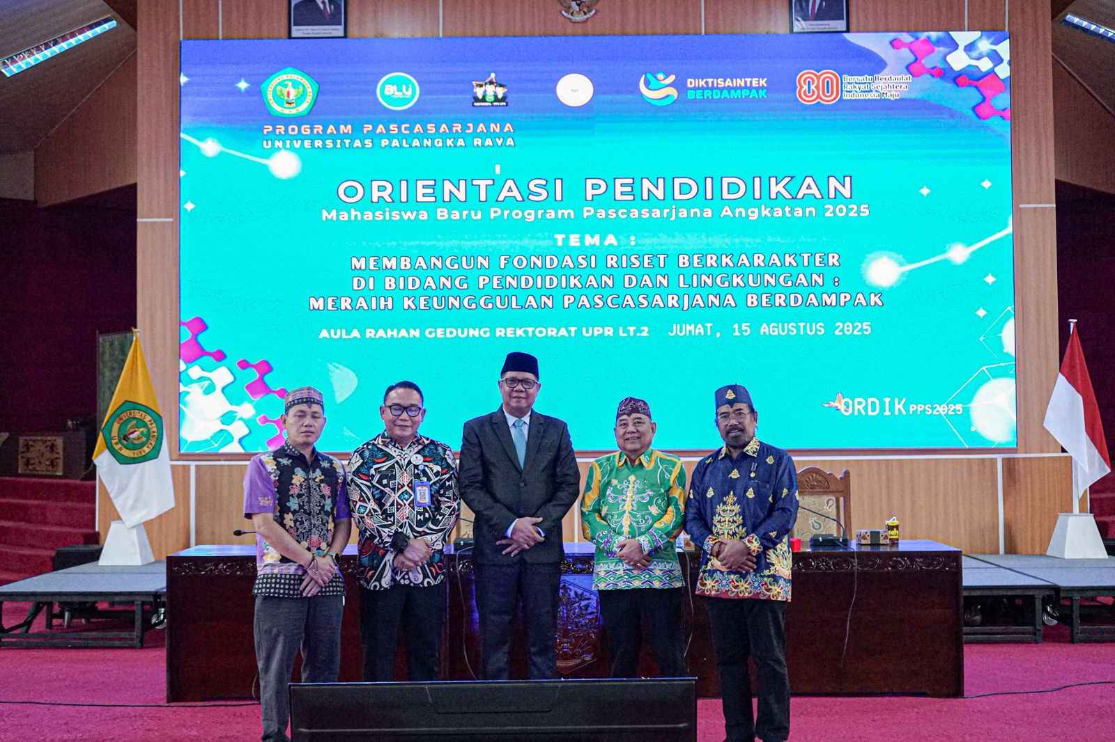 Sahli Darliansjah Jadi Narasumber Kegiatan Orientasi Pendidikan Program Pascasarjana UPR