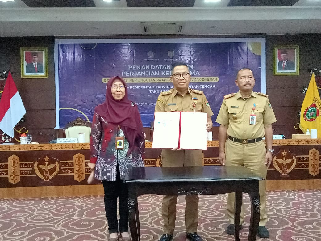 Penandatanganan PKS Optimalisasi Pemungutan Pajak Pusat Dan Pajak Daerah