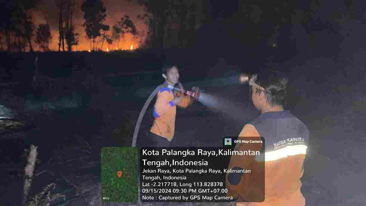 Kepala Pelaksana BPBPK Ahmad Toyib : Ada Sekitar Sebelas Kejadian Karhutla yang Ditangani Oleh Satgas