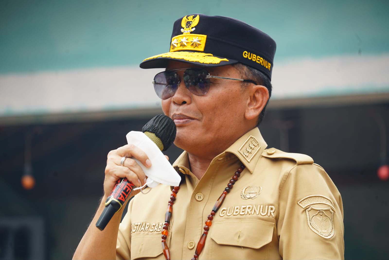 Kunjungi Sei Gohong, Gubernur Agustiar Sabran Pastikan Warga Terdampak Karhutla Mendapat Bantuan