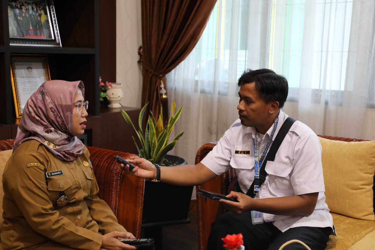 Kadis TPHP Sunarti Terima Kunjungan Perwakilan Radio Republik Indonesia