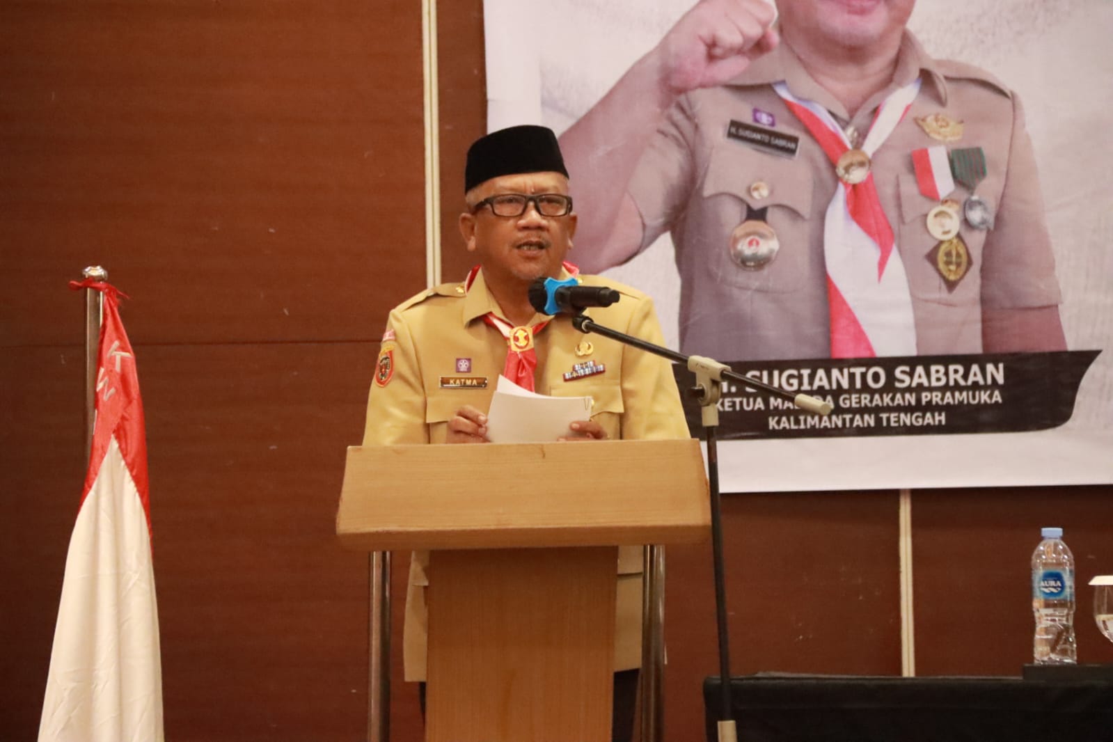 Plt Sekda Prov Kalteng M. Katma F. Dirun Buka Rakor Pimpinan Kwartir Daerah dan Kwartir Cabang se-Kalteng