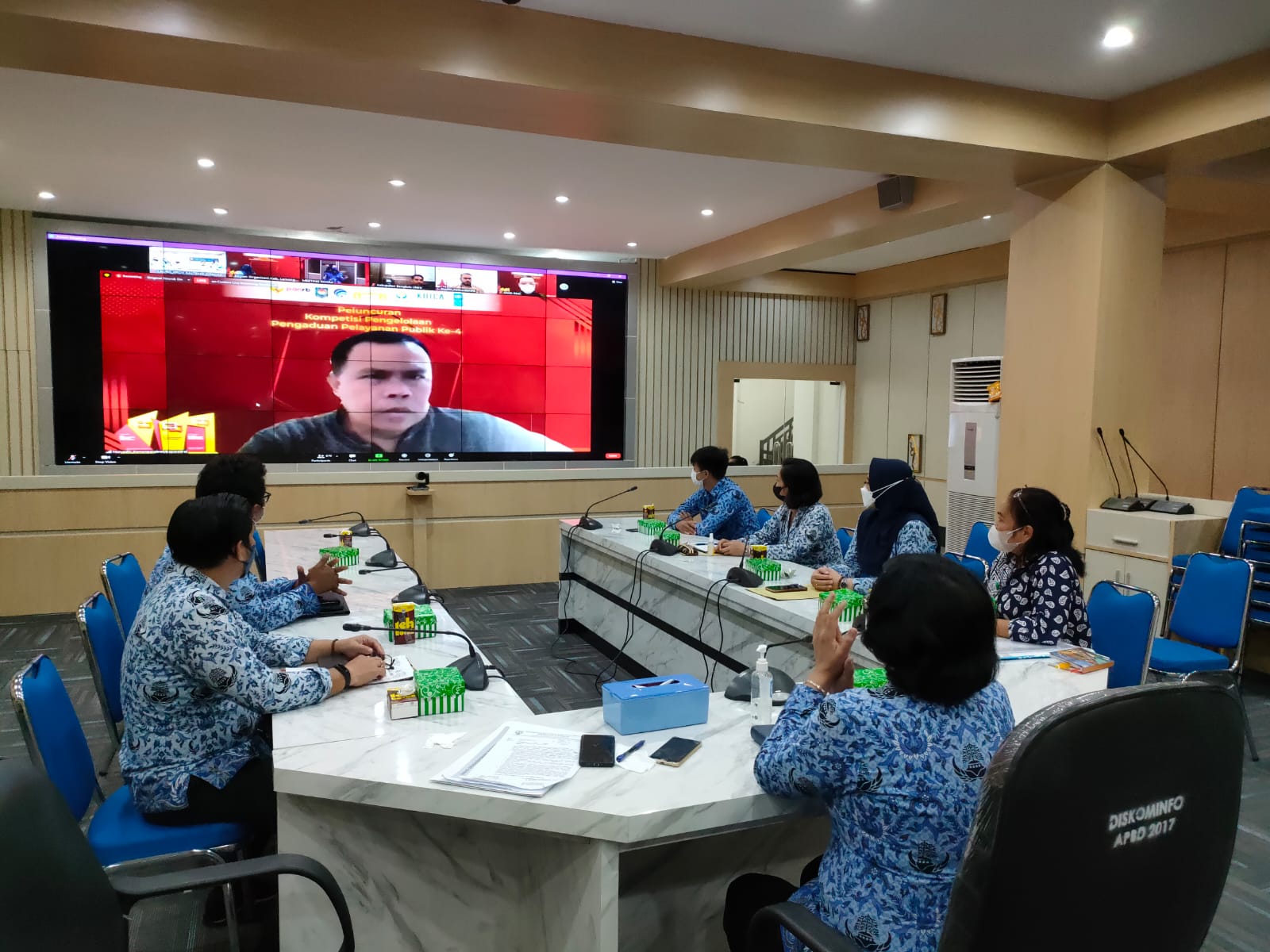 Launching/Sosialisasi Kompetisi Pengelolaan Pengaduan Pelayanan Publik Tahun 2021