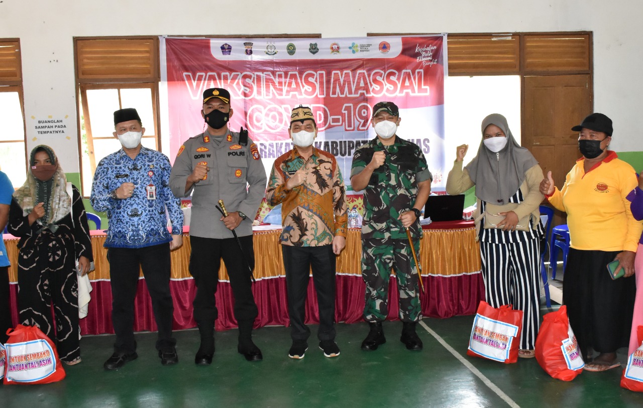 Bupati Kapuas Apresiasi Pemberian Vaksinasi Covid-19 Di Kab. Kapuas