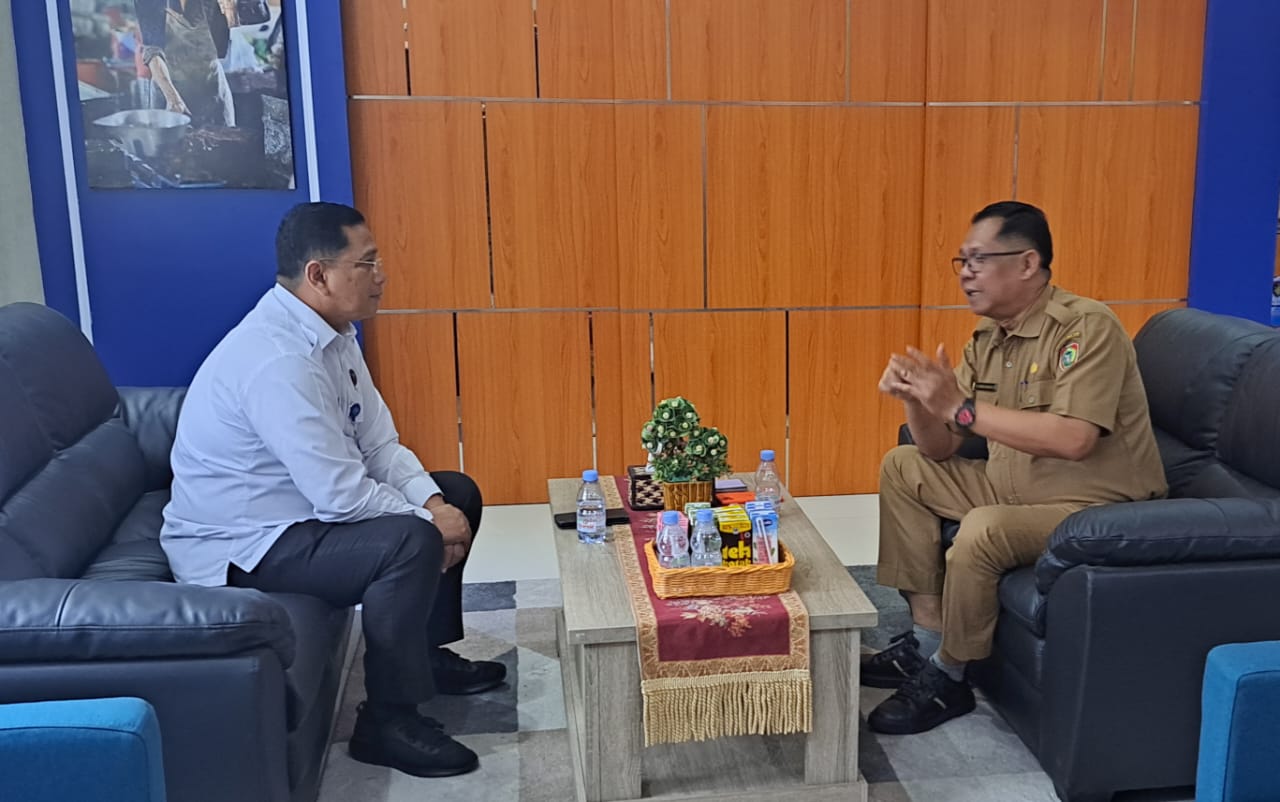 Dislutkan Terima Kunjungan BNNP Kalimantan Tengah
