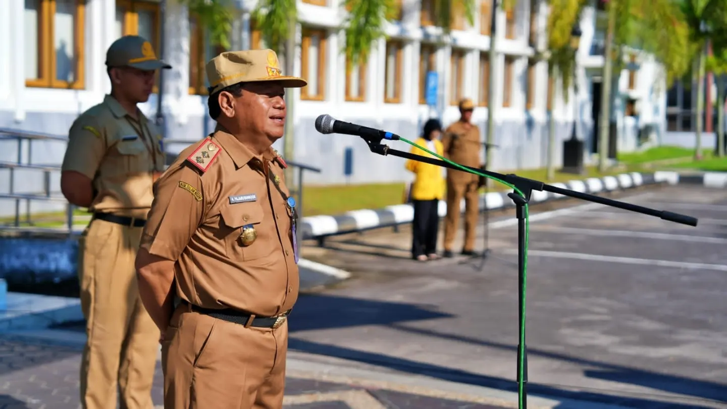 Sekretariat DPRD Laksanakan Apel  dan Halalbihalal