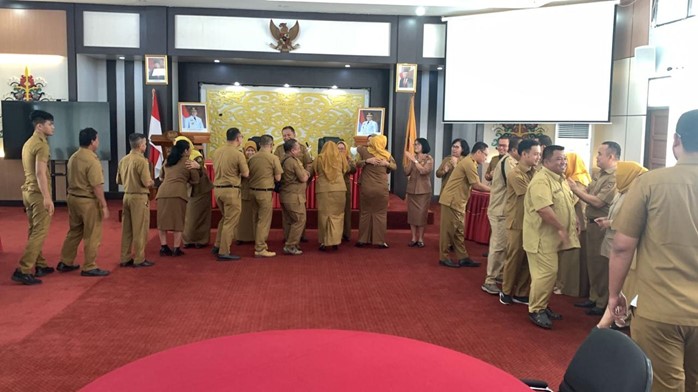 BPSDM Prov. Kalteng Gelar Apel Besar