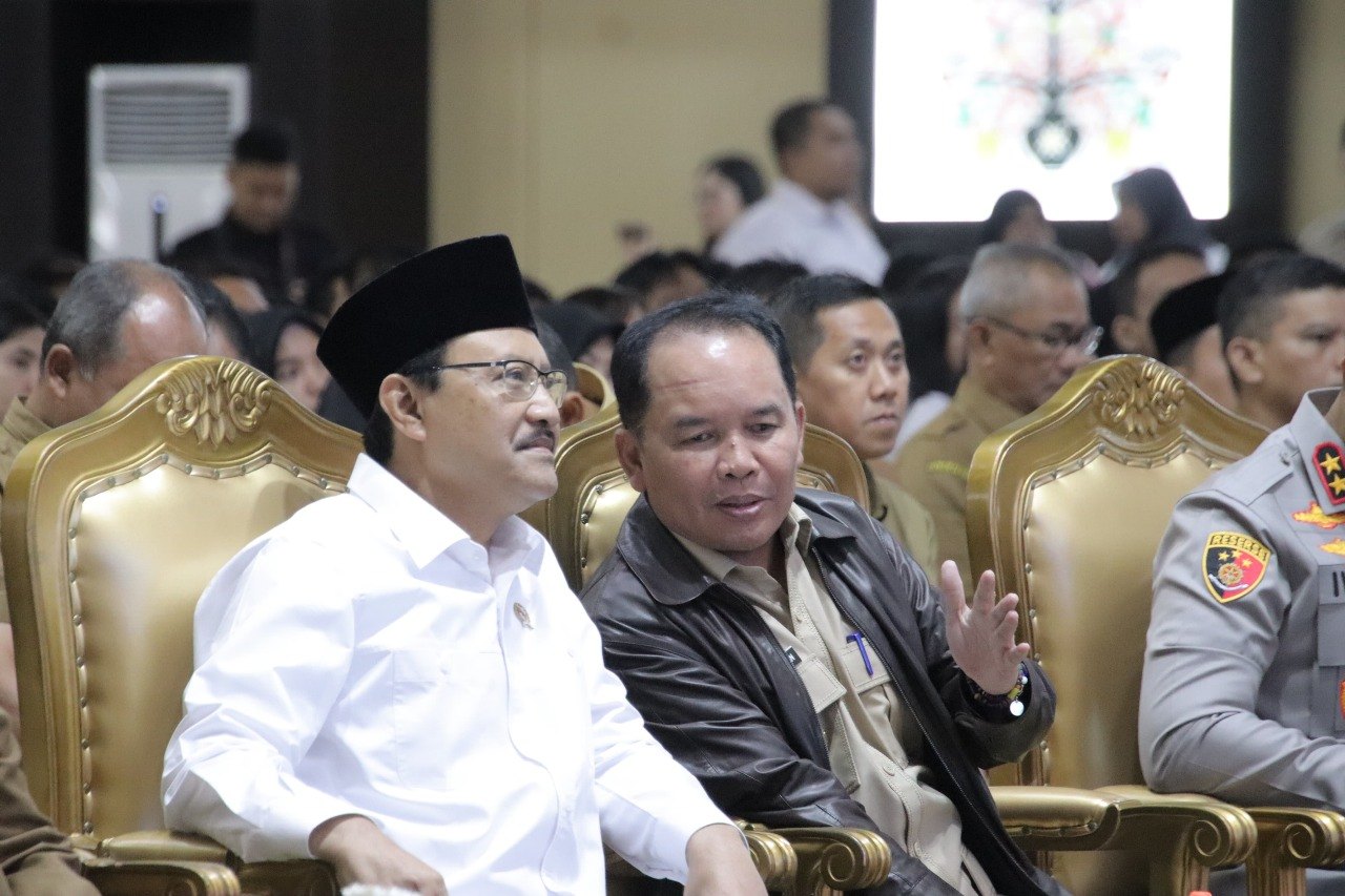 Kadis PMD Prov. Kalteng Aryawan Hadiri Acara Dialog Menteri Sosial Bersama Pilar-Pilar Sosial Prov. Kalteng